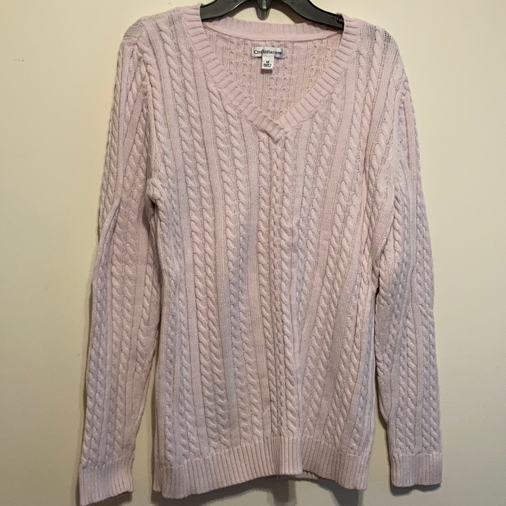 Croft & Barrow Cable Knit Sweater